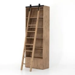 Four Hands Bane Bookshelf In Smoked Pine
