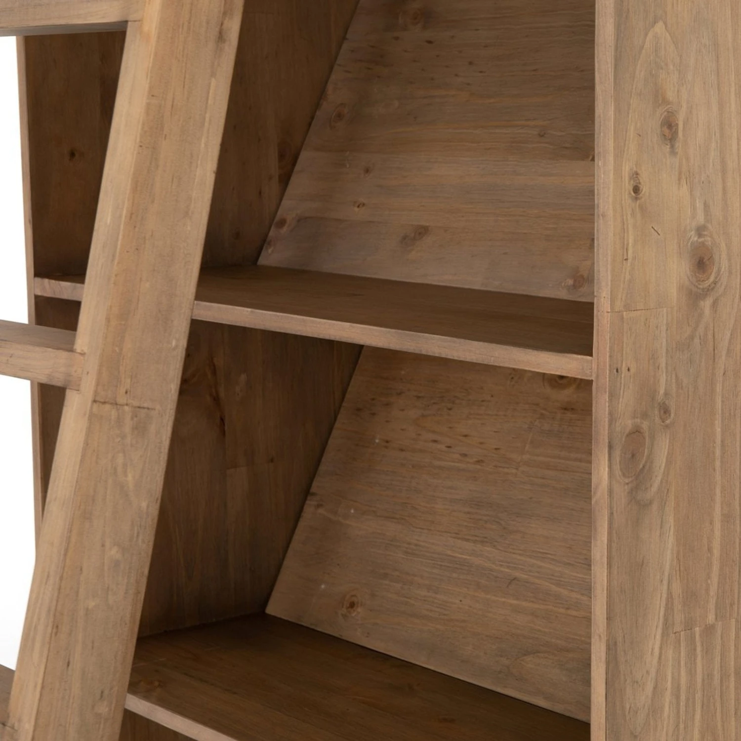 Four Hands Bane Bookshelf In Smoked Pine 9 Four Hands Bane Bookshelf In Smoked Pine - Image 9
