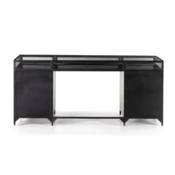Four Hands Shadow Box Executive Desk -Grayson-Living Four Hands Shadow Box Executive Desk 5