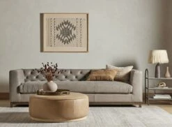 Four Hands Sinclair Large Round Ottoman 26 Four Hands Sinclair Large Round Ottoman -Grayson-Living Four Hands Sinclair Large Round Ottoman 7