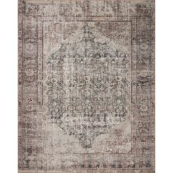 Amber Lewis Georgie Lagoon / Beige Rug DC10
