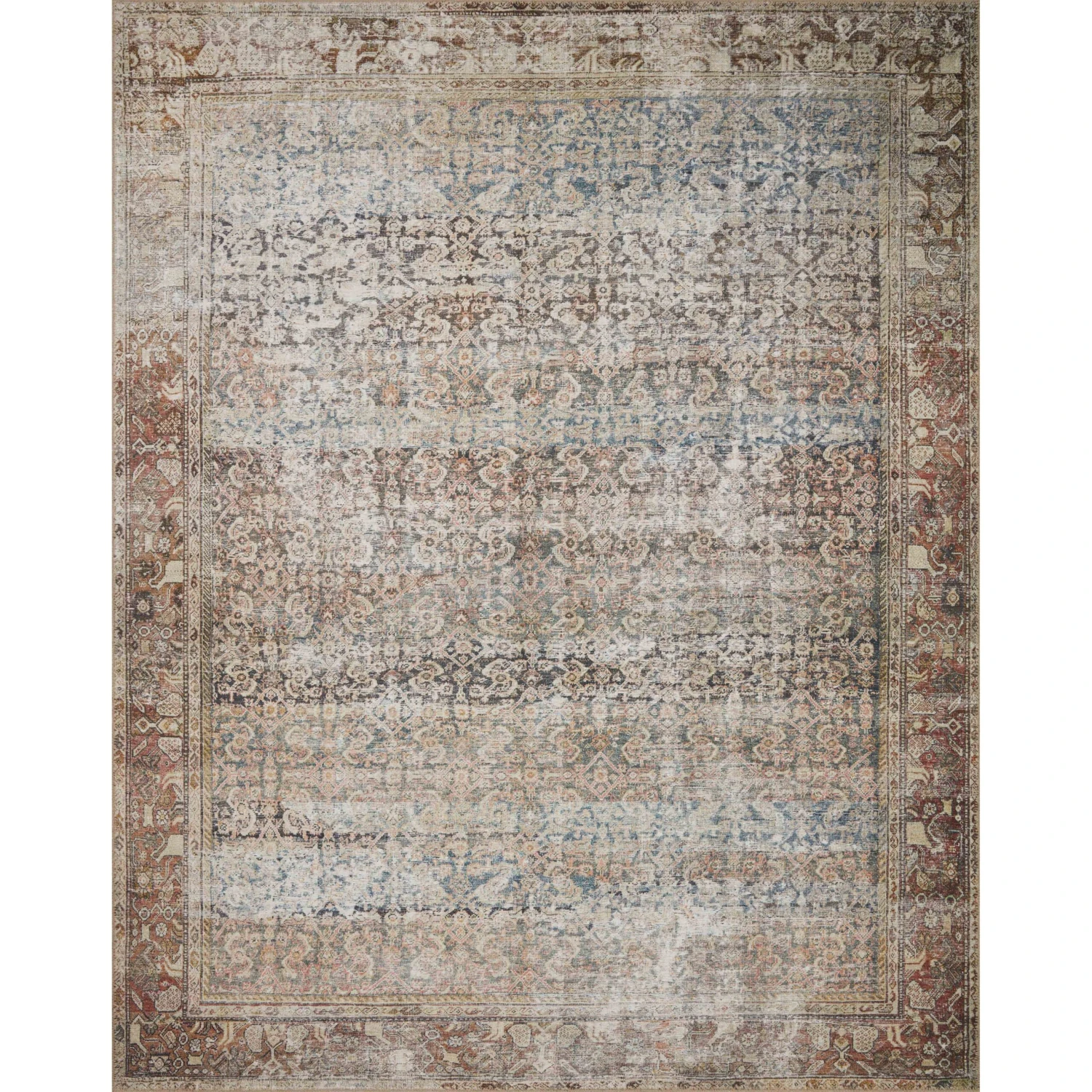 Amber Lewis Georgie Multi / Spice Rug DC10 1 Amber Lewis Georgie Multi / Spice Rug DC10