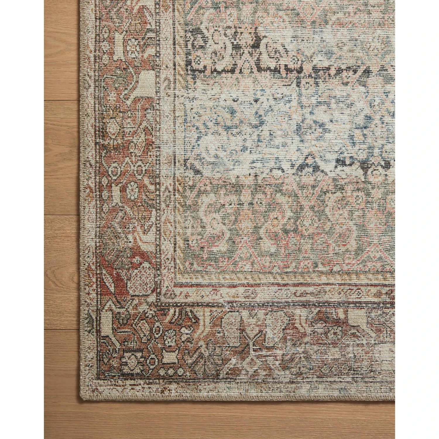 Amber Lewis Georgie Multi / Spice Rug DC10 7 Amber Lewis Georgie Multi / Spice Rug DC10 - Image 7