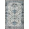 Loloi II Heidi HEI-04 Ivory / Ocean Rug DC10