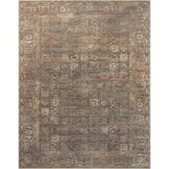 Loloi Heritage HER-07 Mocha / Denim Rug MDP