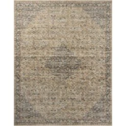 Loloi Heritage HER-08 Sage / Navy Rug MDP