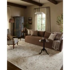 Amber Lewis Honora Beige / Spice Rug DC10 11 Amber Lewis Honora Beige / Spice Rug DC10 -Grayson-Living HONOHON 03BESQ 10