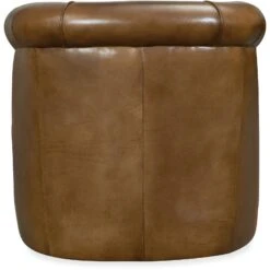 Hooker Furniture Axton Swivel Leather Club Chair -Grayson-Living Hooker Furniture Axton Swivel Leather Club Chair CC388 SW 083 2