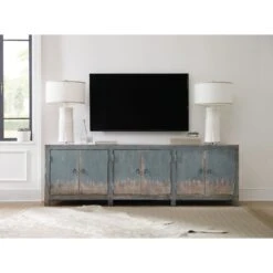 Hooker Furniture Boheme Salvator Media Console 9 Hooker Furniture Boheme Salvator Media Console -Grayson-Living Hooker Furniture Home Entertainment Boheme Salvator Media Console 5750 55489 BLU 7
