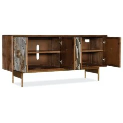 Hooker Furniture Melange Russell Credenza MDP 8 Hooker Furniture Melange Russell Credenza MDP -Grayson-Living Hooker Furniture Home Entertainment Melange Russell Credenza 628 55028 85 3