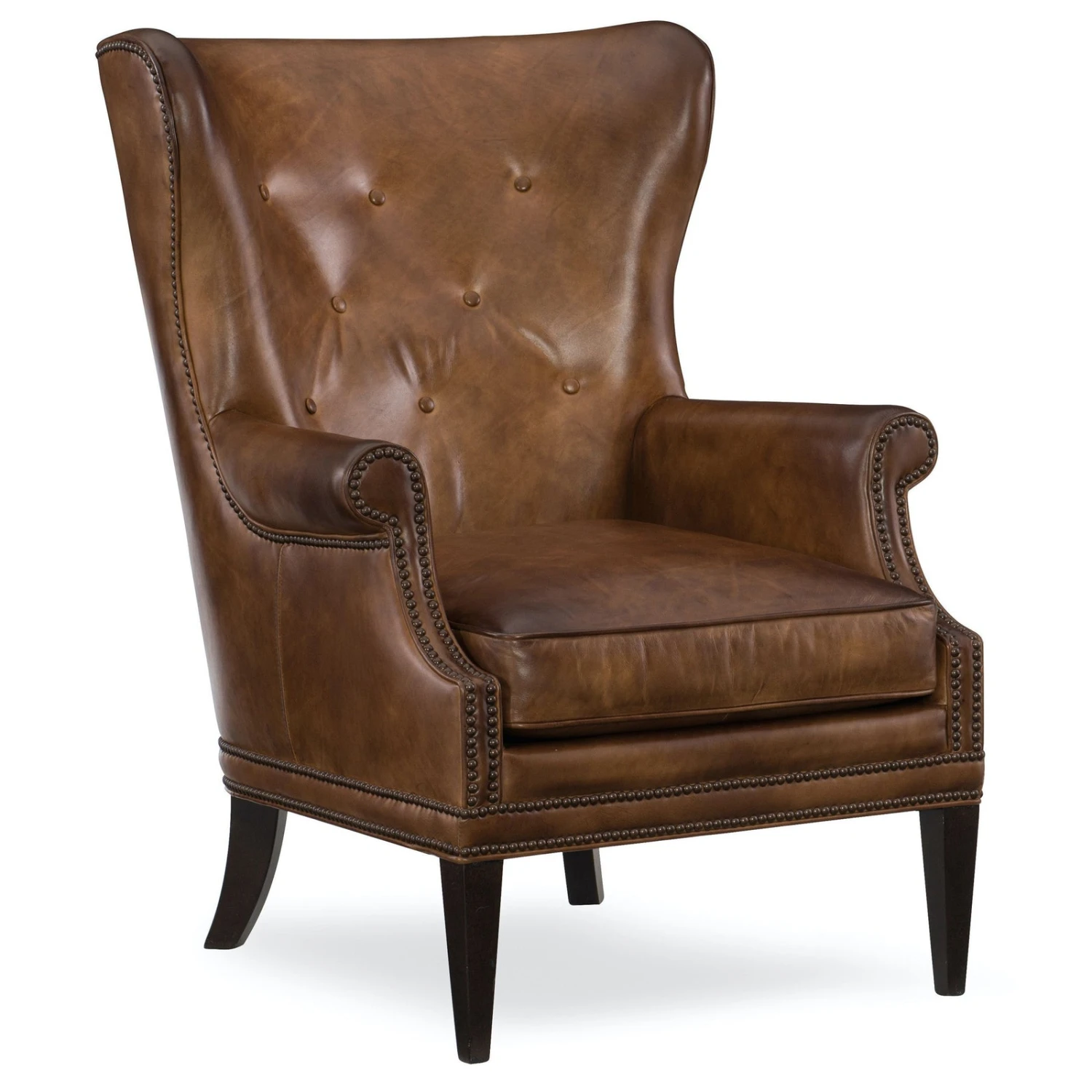 Hooker Furniture Maya Wing Club Chair 1 Hooker Furniture Maya Wing Club Chair