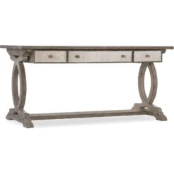 Hooker Furniture Rustic Glam Trestle Desk MDP