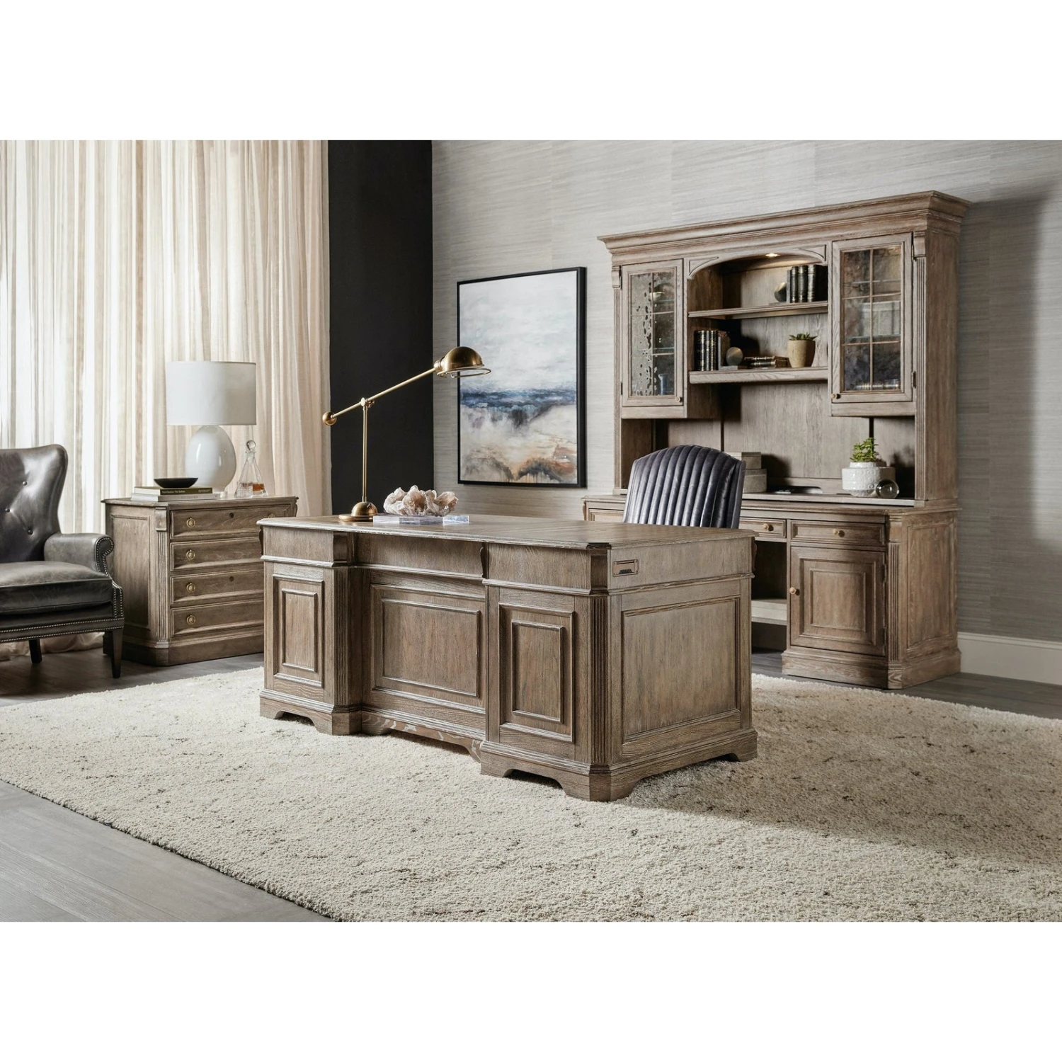 Hooker Furniture Sutter Lateral File MDP 4 Hooker Furniture Sutter Lateral File MDP - Image 4
