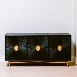 Hooker Furniture 5560-55 69in Entertainment Console 9 Hooker Furniture 5560-55 69in Entertainment Console -Grayson-Living HookerFurniture5560 5569inEntertainmentConsoleFloorSampleHK 5560 55469 FS 2