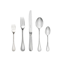 Christofle Albi 5-Piece Silver-Plated Flatware Set