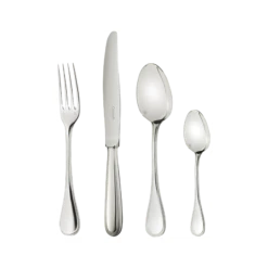 Christofle Perles 5-Piece Silver-Plated Place Setting