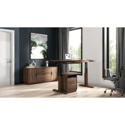 Copeland Invigo Sit Stand Desk 22 Copeland Invigo Sit Stand Desk -Grayson-Living InvigoLinearHomeOfficeWalnut 1a9c3463 49c6 413a bc71 317e43b9fa51