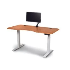 Copeland Invigo Sit Stand Desk 37 Copeland Invigo Sit Stand Desk -Grayson-Living InvigoNaturalCherryMonitor 1 6e4ca650 5669 4e5b a04d 6598bf104c7f