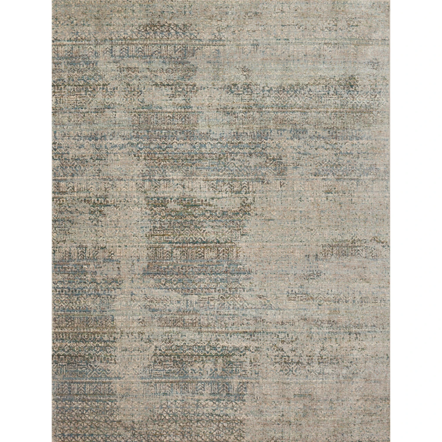 Loloi Javari JV-05 Ivory / Sea Rug MDP 1 Loloi Javari JV-05 Ivory / Sea Rug MDP