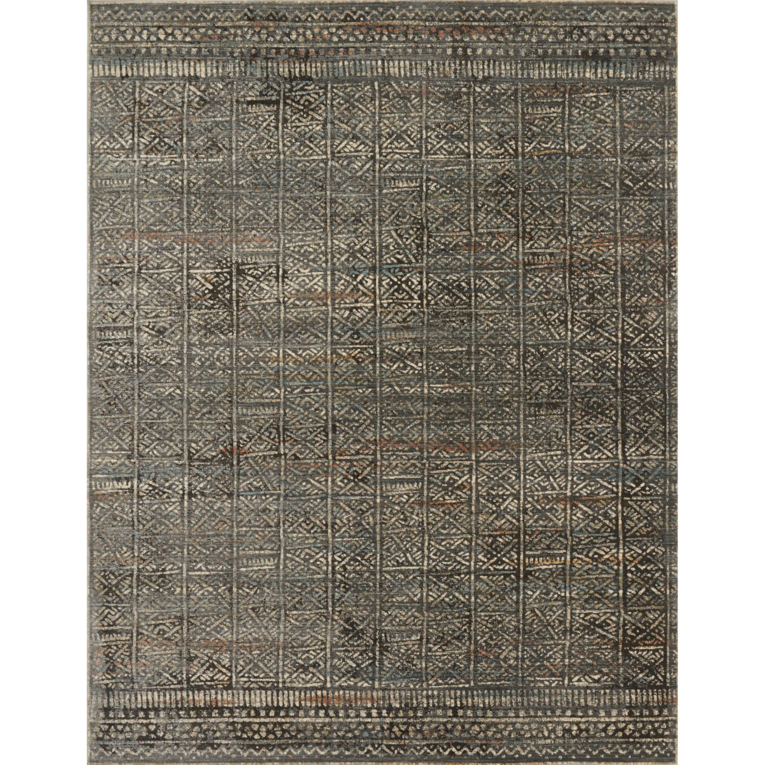 Loloi Javari JV-06 Charcoal / Silver Rug MDP 1 Loloi Javari JV-06 Charcoal / Silver Rug MDP