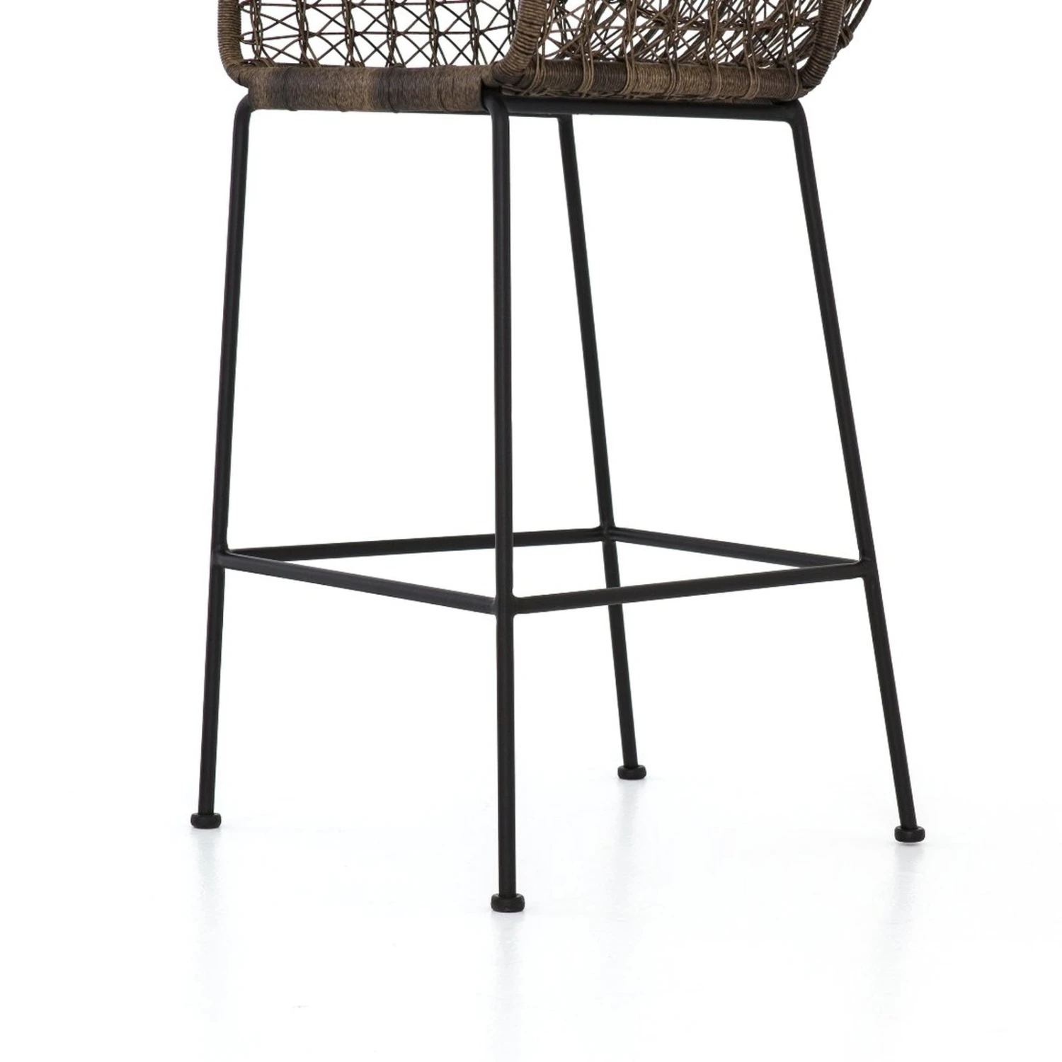 Four Hands Bandera Outdoor Woven Bar Stool 2 Four Hands Bandera Outdoor Woven Bar Stool - Image 2