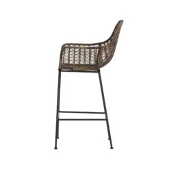 Four Hands Bandera Outdoor Woven Bar Stool 21 Four Hands Bandera Outdoor Woven Bar Stool -Grayson-Living JLAN 124A 3
