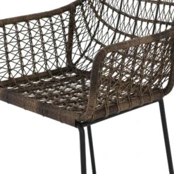 Four Hands Bandera Outdoor Woven Bar Stool 23 Four Hands Bandera Outdoor Woven Bar Stool -Grayson-Living JLAN 124A 5