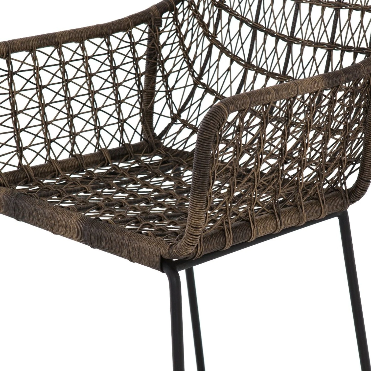 Four Hands Bandera Outdoor Woven Bar Stool 6 Four Hands Bandera Outdoor Woven Bar Stool - Image 6