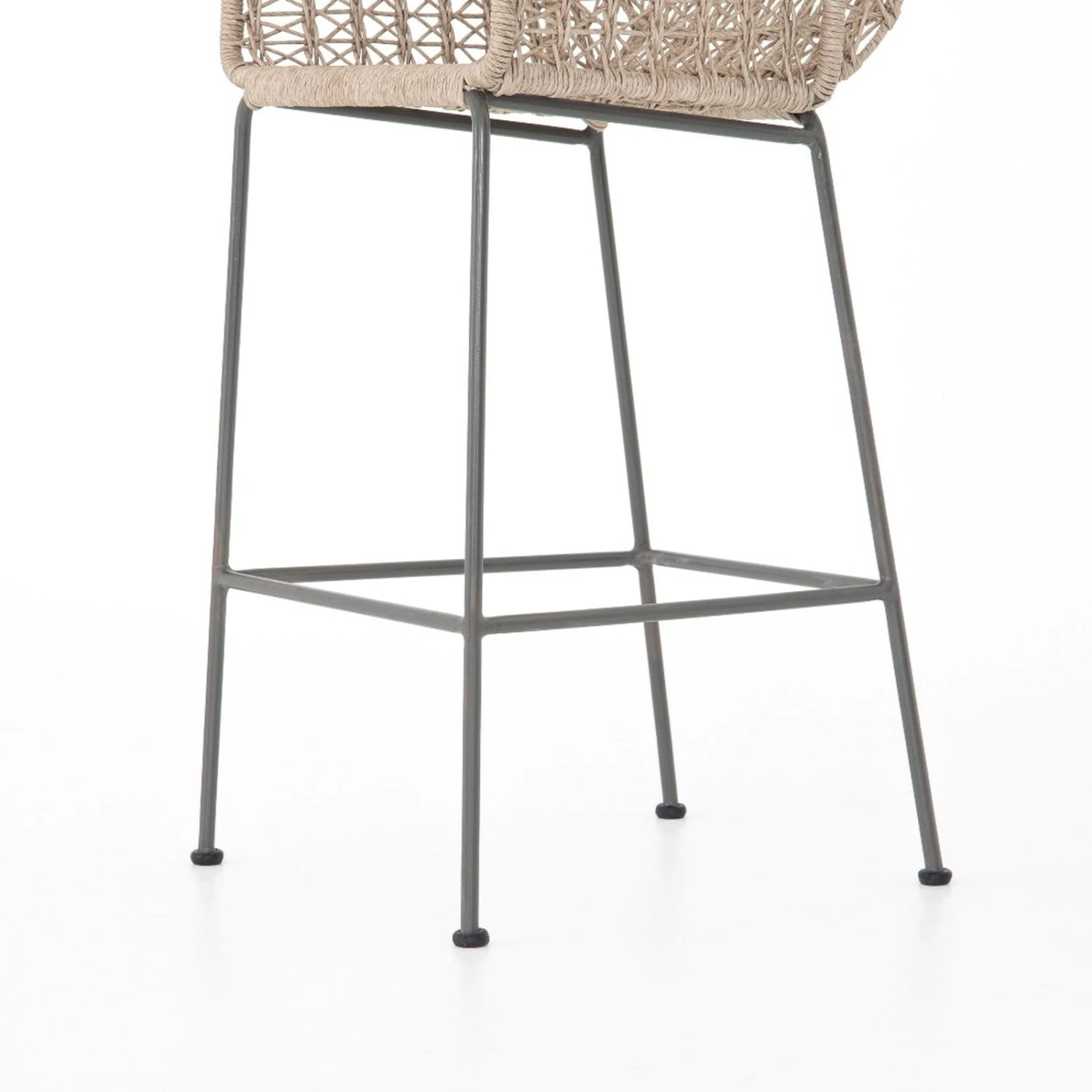 Four Hands Bandera Outdoor Woven Bar Stool 11 Four Hands Bandera Outdoor Woven Bar Stool - Image 11