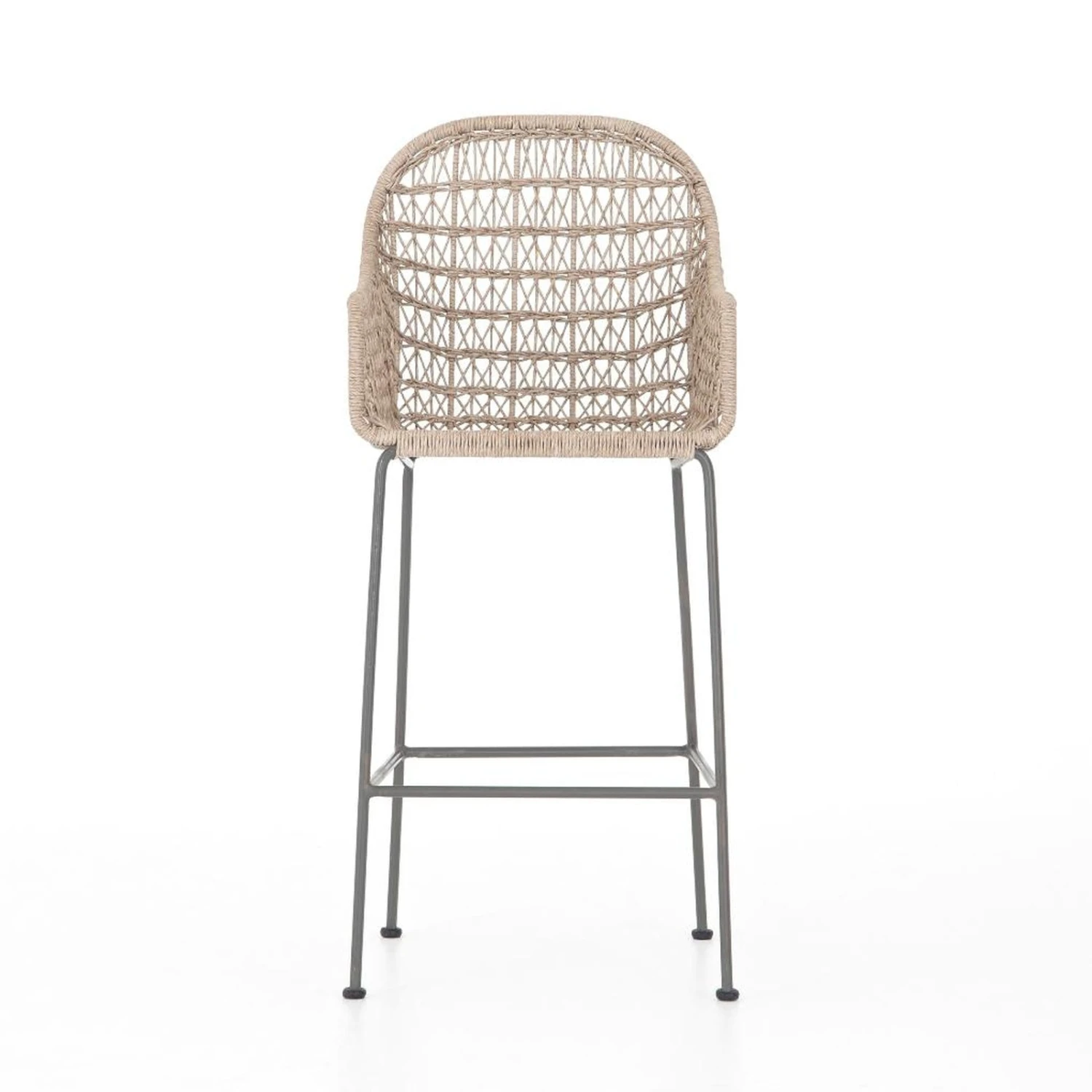 Four Hands Bandera Outdoor Woven Bar Stool 12 Four Hands Bandera Outdoor Woven Bar Stool - Image 12