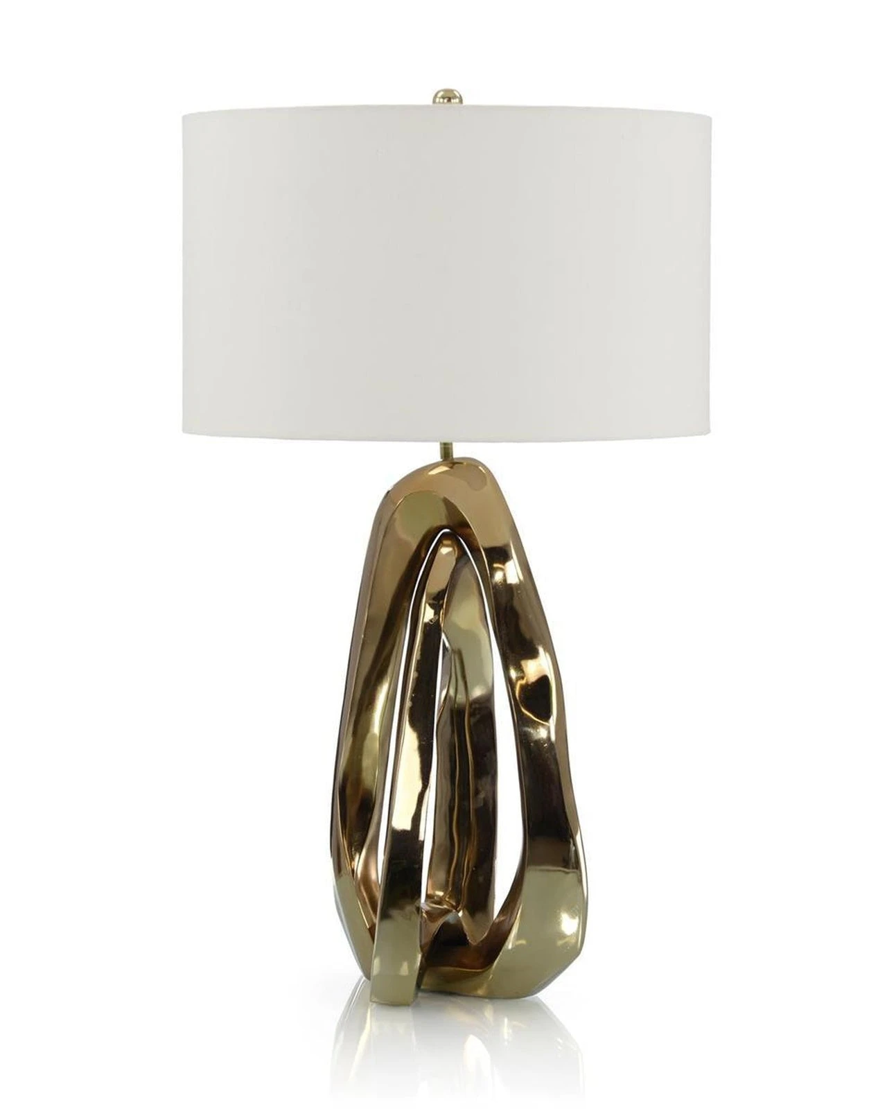 John Richard Amorphic Brass Table Lamp 2 John Richard Amorphic Brass Table Lamp - Image 2