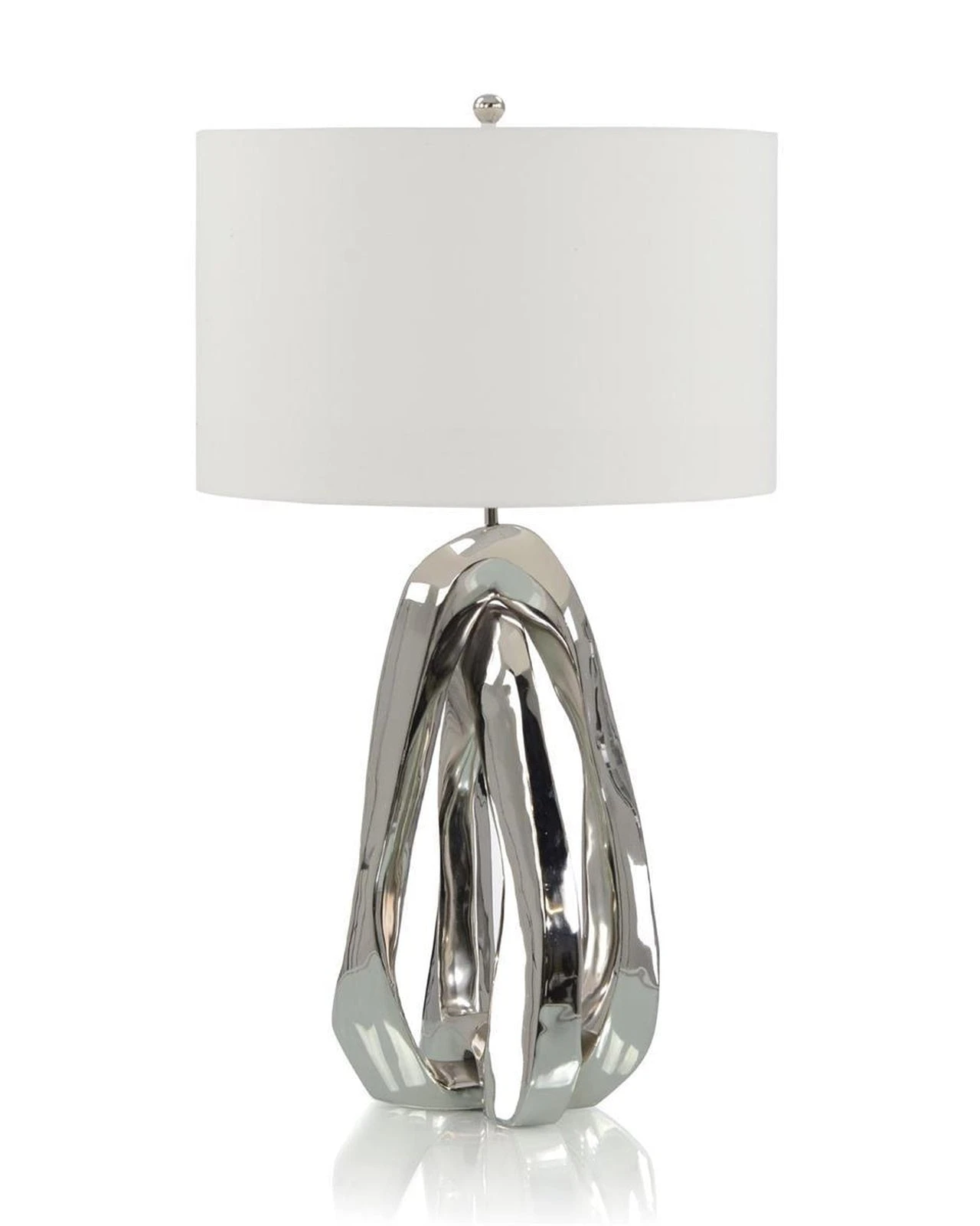 John Richard Amorphic Ncikel Table Lamp 2 John Richard Amorphic Ncikel Table Lamp - Image 2