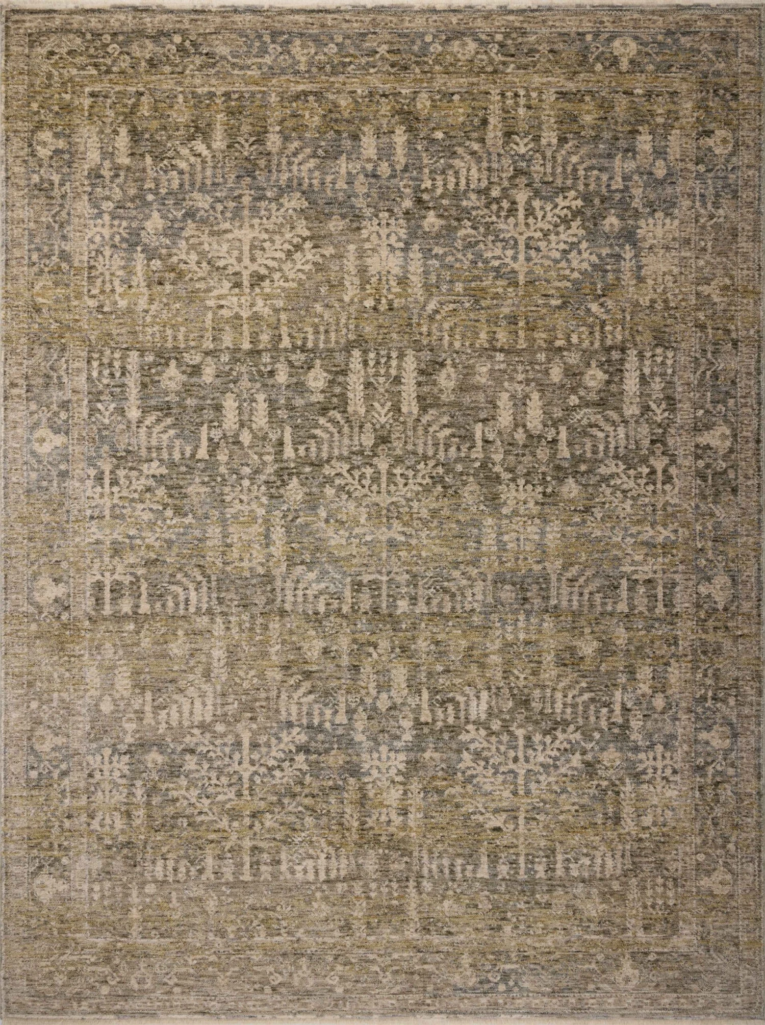 Magnolia Home Junie JUE-02 Rug Moss / Natural DC10 1 Magnolia Home Junie JUE-02 Rug Moss / Natural DC10