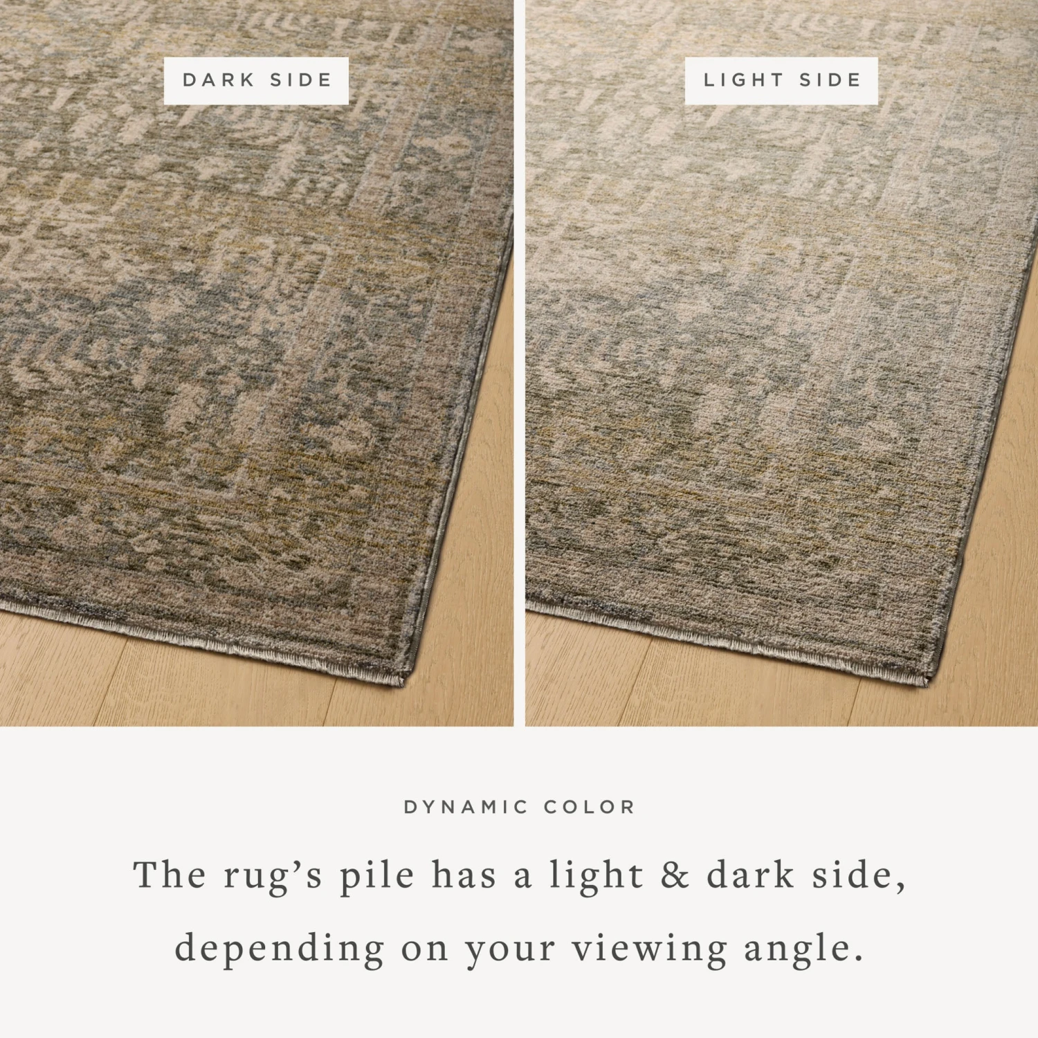 Magnolia Home Junie JUE-02 Rug Moss / Natural DC10 3 Magnolia Home Junie JUE-02 Rug Moss / Natural DC10 - Image 3