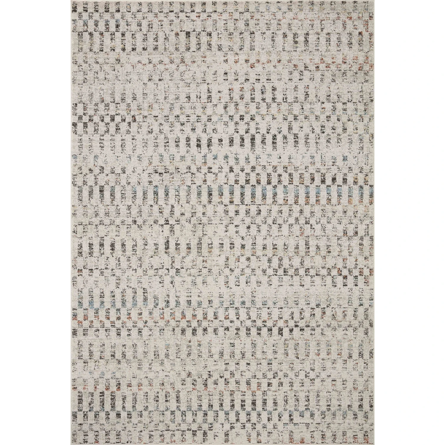 Loloi II Kamala KAM-05 Grey / Multi Rug DC10 1 Loloi II Kamala KAM-05 Grey / Multi Rug DC10
