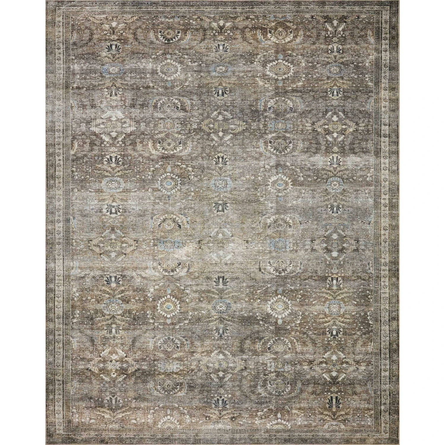 Loloi II Layla LAY-13 Antique / Moss Rug DC10 1 Loloi II Layla LAY-13 Antique / Moss Rug DC10