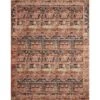 Loloi II Layla LAY-14 Mocha / Blush Rug DC10