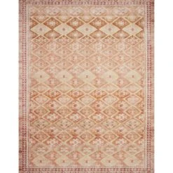 Loloi II Layla LAY-16 Natural / Spice Rug DC10