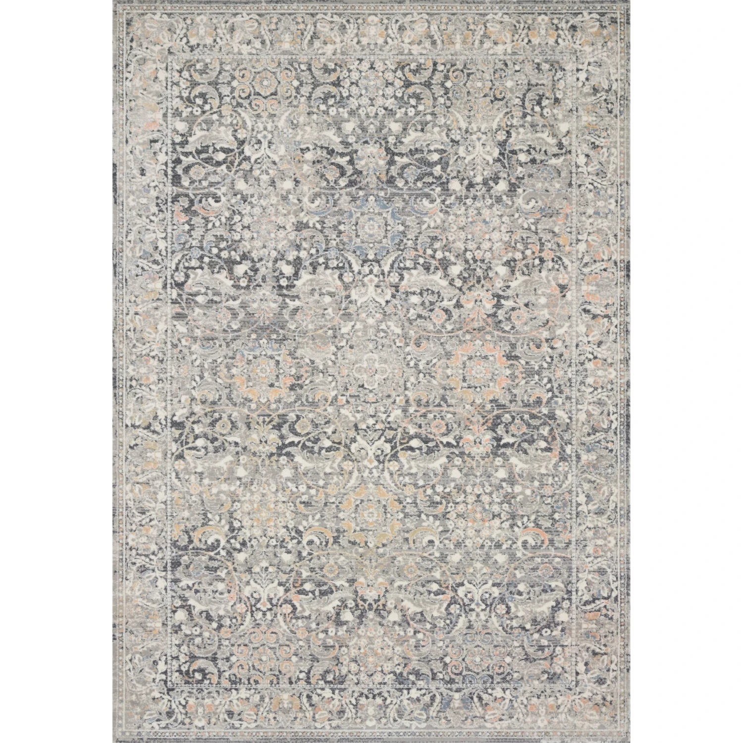 Loloi II Lucia LUC-04 Grey / Mist Rug DC10 1 Loloi II Lucia LUC-04 Grey / Mist Rug DC10