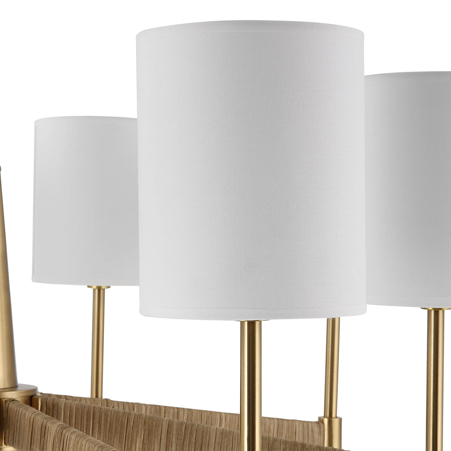 Uttermost Lautoka Rattan 8 Light Chandelier 5 Uttermost Lautoka Rattan 8 Light Chandelier - Image 5