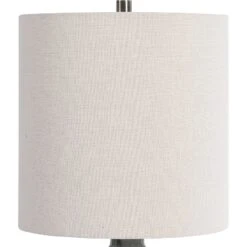 Modern Accents Textured Pattern Ceramic Table Lamp 10 Modern Accents Textured Pattern Ceramic Table Lamp -Grayson-Living LMP 13446 W26061 1 A2 SHADE LIGHT OFF