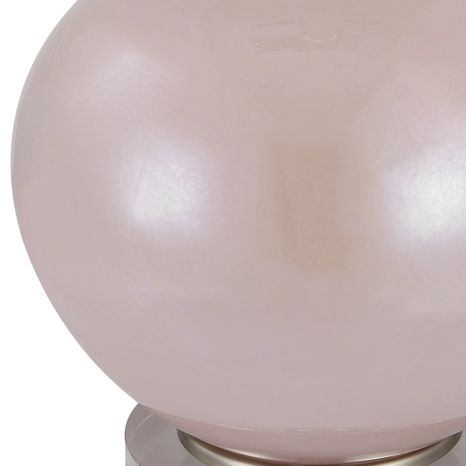 Uttermost Rosa Pink Glass Table Lamp 6 Uttermost Rosa Pink Glass Table Lamp - Image 6