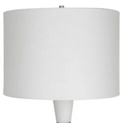 Uttermost Bandeau Banded Stone Table Lamp -Grayson-Living LMP 14205 30165 1 A2 SHADE LIGHT OFF