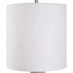 Modern Accents Textured Organic Shaped Porcelain Ceramic Table Lamp 15 Modern Accents Textured Organic Shaped Porcelain Ceramic Table Lamp -Grayson-Living LMP 14215 W26112 1 A3 SHADE LIIGHT OFF