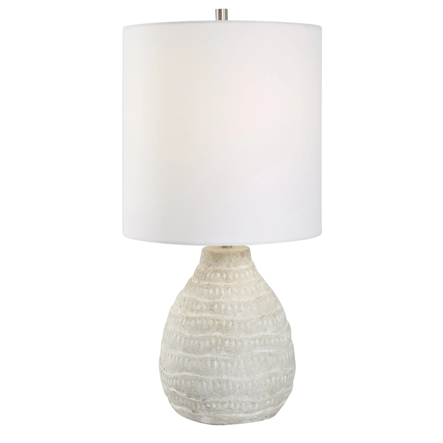 Modern Accents Textured Organic Shaped Porcelain Ceramic Table Lamp 1 Modern Accents Textured Organic Shaped Porcelain Ceramic Table Lamp