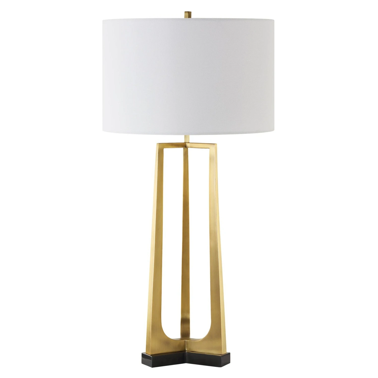Uttermost Crossroads Brass Table Lamp 4 Uttermost Crossroads Brass Table Lamp - Image 4