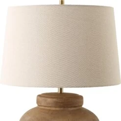 Uttermost Urbino Aged Terracotta Table Lamp -Grayson-Living LMP 14561 30346 1 A4 SHADE LIGHT OFF