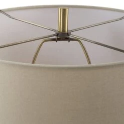 Modern Accents Round Shade Table Lamp 10 Modern Accents Round Shade Table Lamp -Grayson-Living LMP 14592 W26137 1 A5 FINIAL
