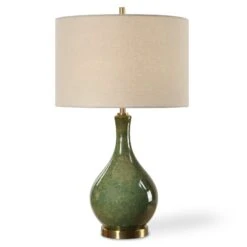 Modern Accents Round Shade Table Lamp
