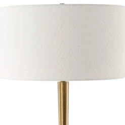 Uttermost Avola White Marble Table Lamp 13 Uttermost Avola White Marble Table Lamp -Grayson-Living LMP 14656 30365 A4 SHADE LIGHT OFF